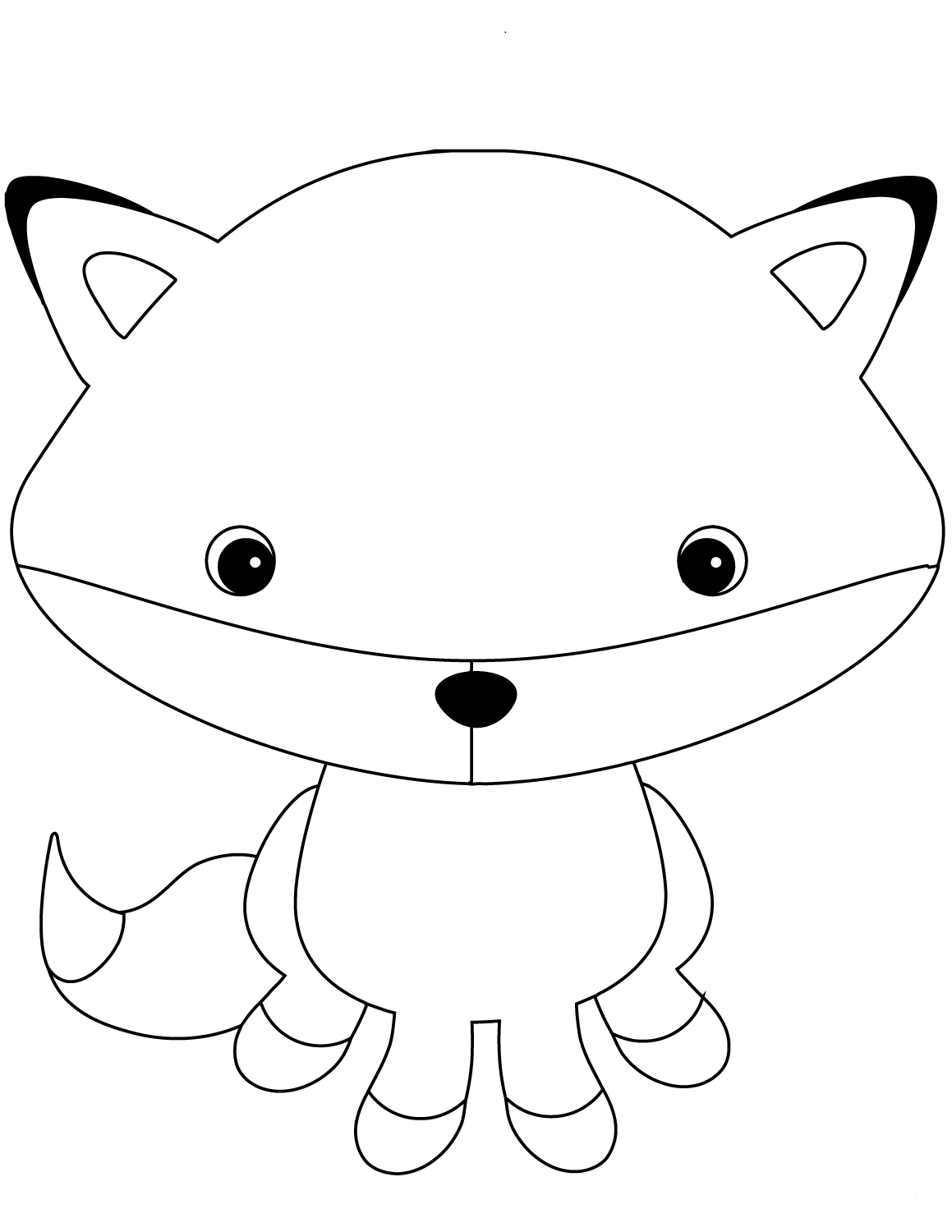 27+ Fun Fox Coloring Pages Printable