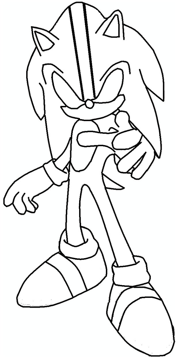 27+ Funtastic Sonic Coloring Pages Printable