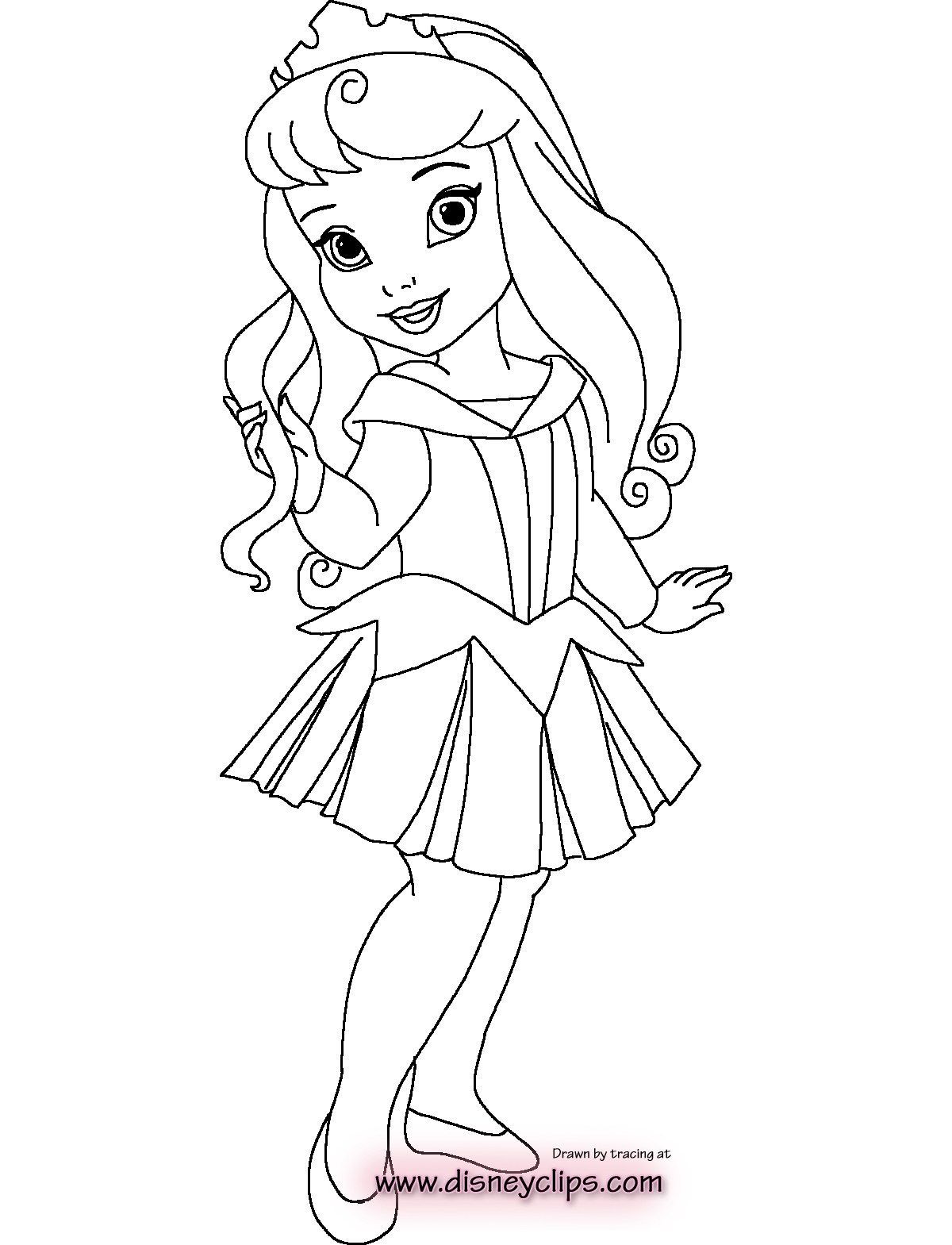 28+ Aesthetic Princess Summer Coloring Pages Printable