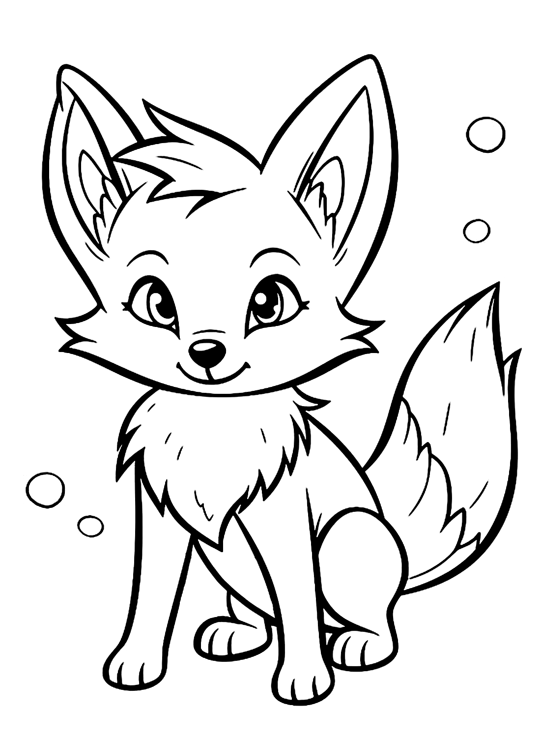 31+ Top Fox Coloring Pages Printable