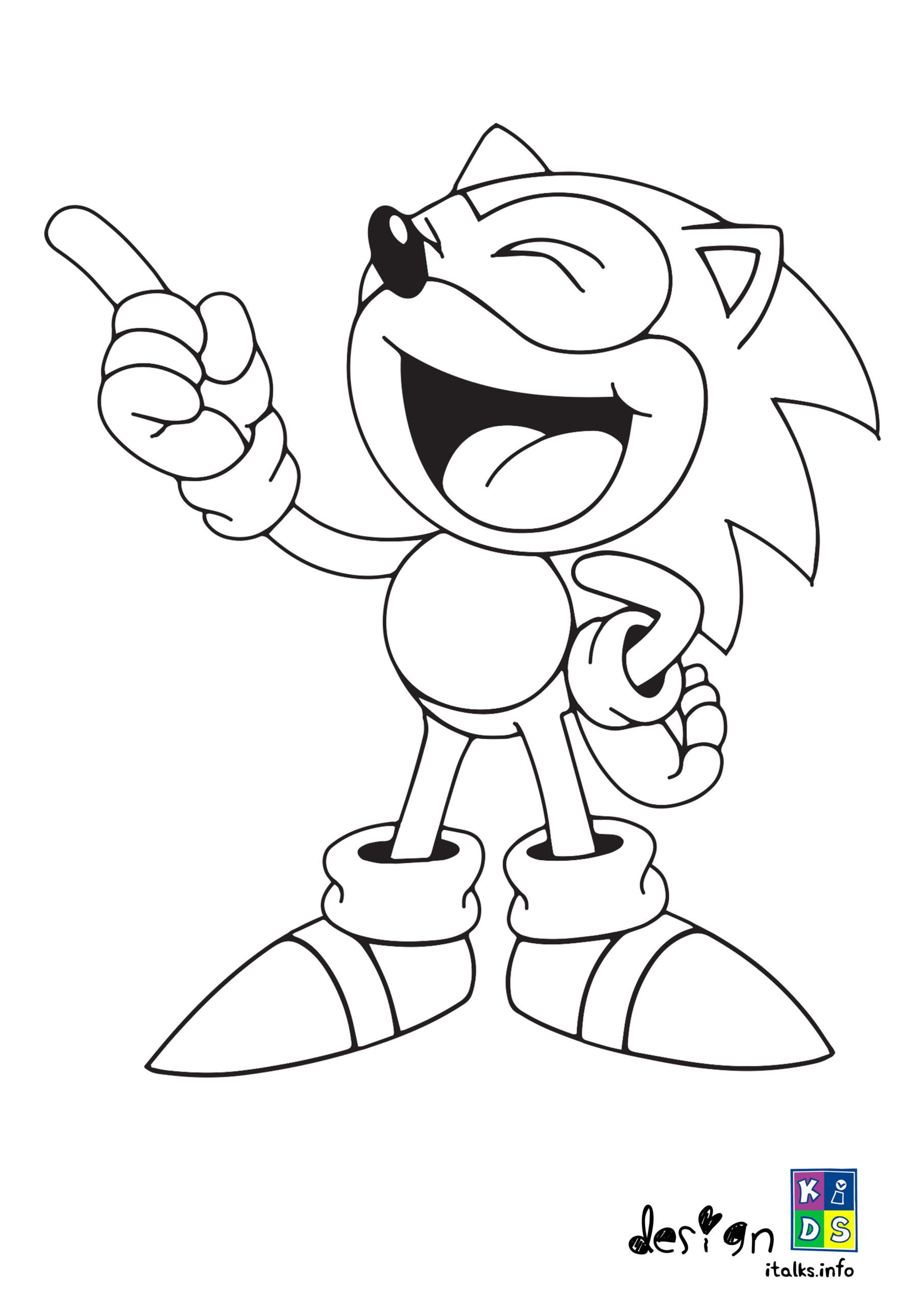 36+ Creative Sonic Coloring Pages Printable