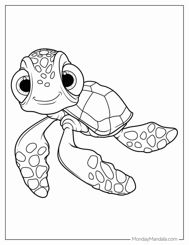 49+ Entertaining Nemo Coloring Pages Easy Kids