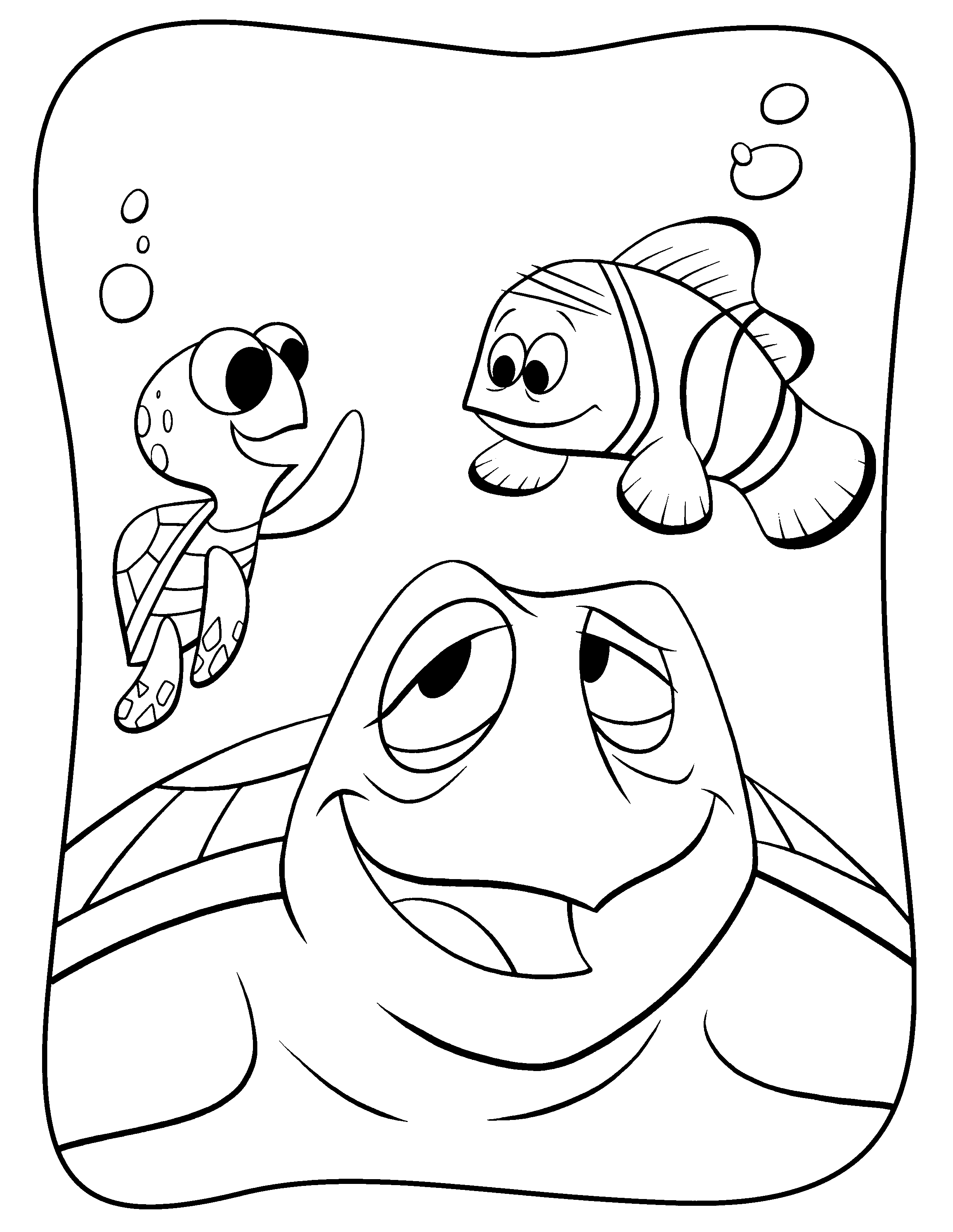 31+ Educational Nemo Coloring Pages Cute