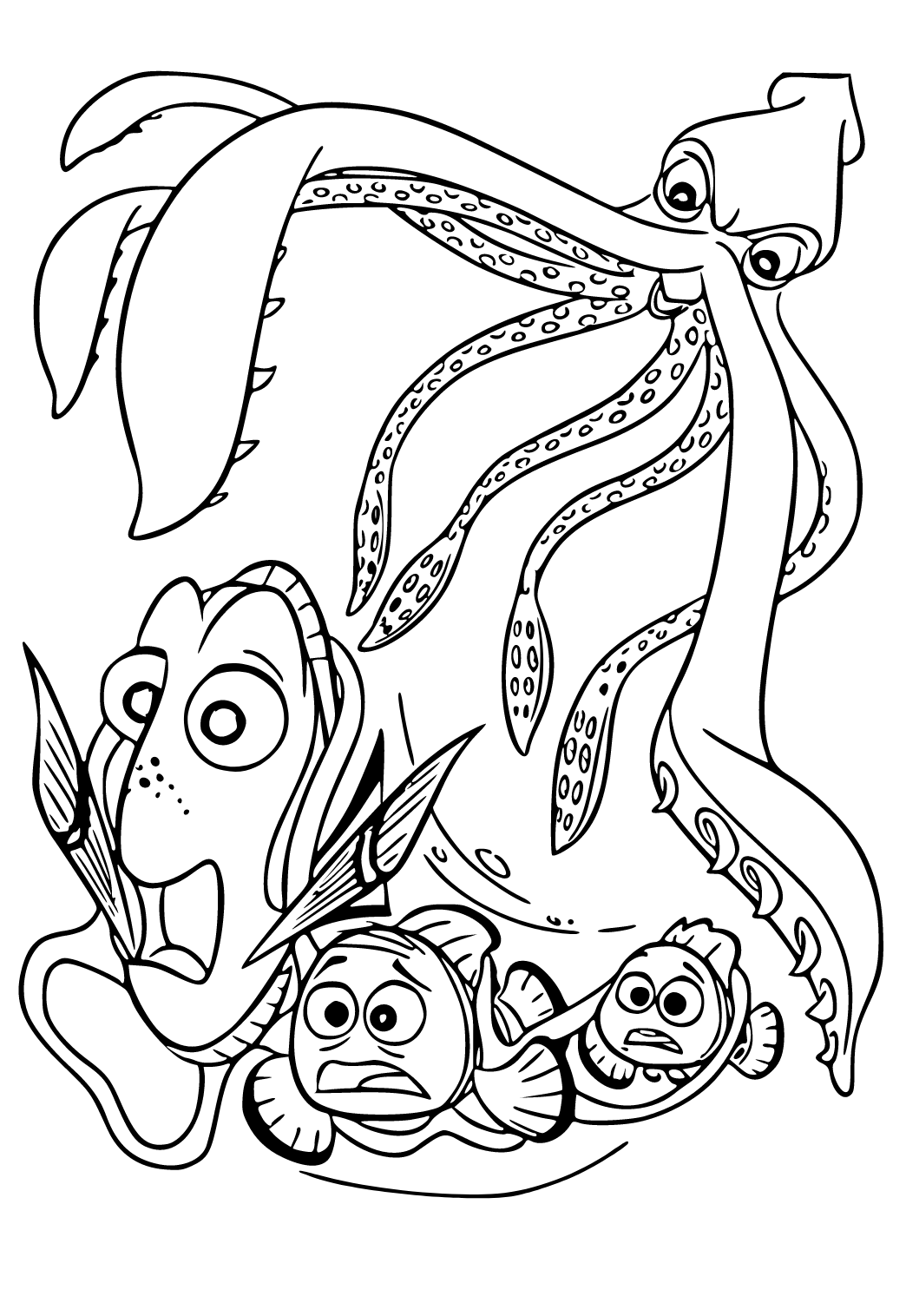 37+ Detailed Nemo Coloring Pages Archives