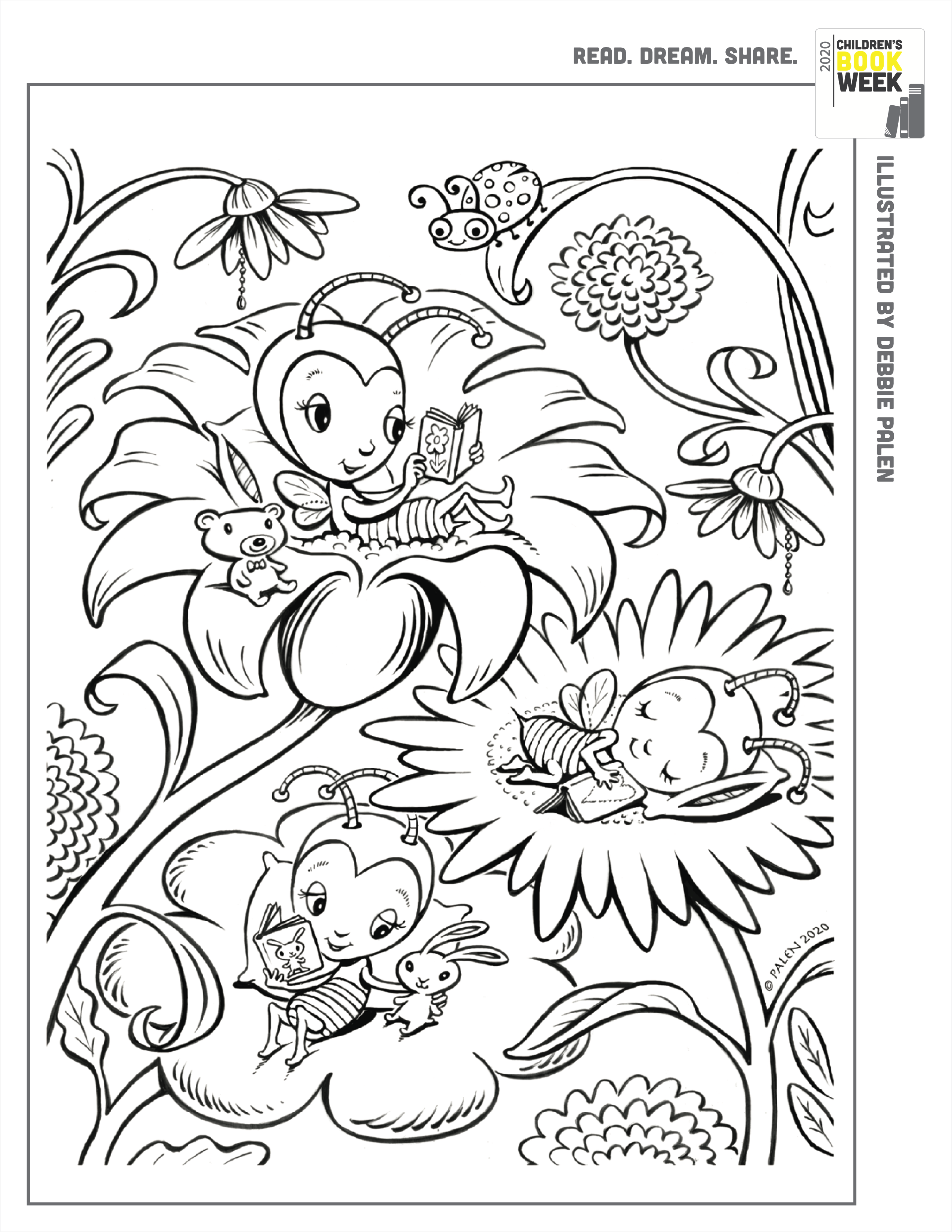 50+ Motivating Coloring Pages for Kids Printable