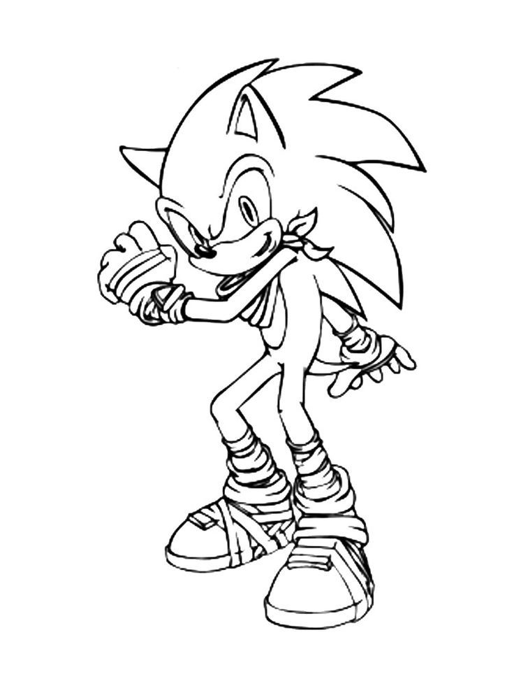 52+ Entertaining Sonic Coloring Pages Printable