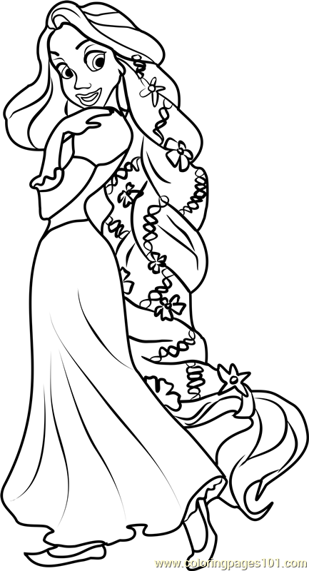 54+ Happy Princess Summer Coloring Pages Printable