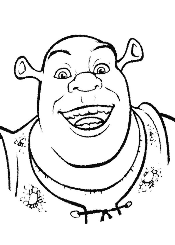 56+ Cute Shrek Coloring Pages Printable