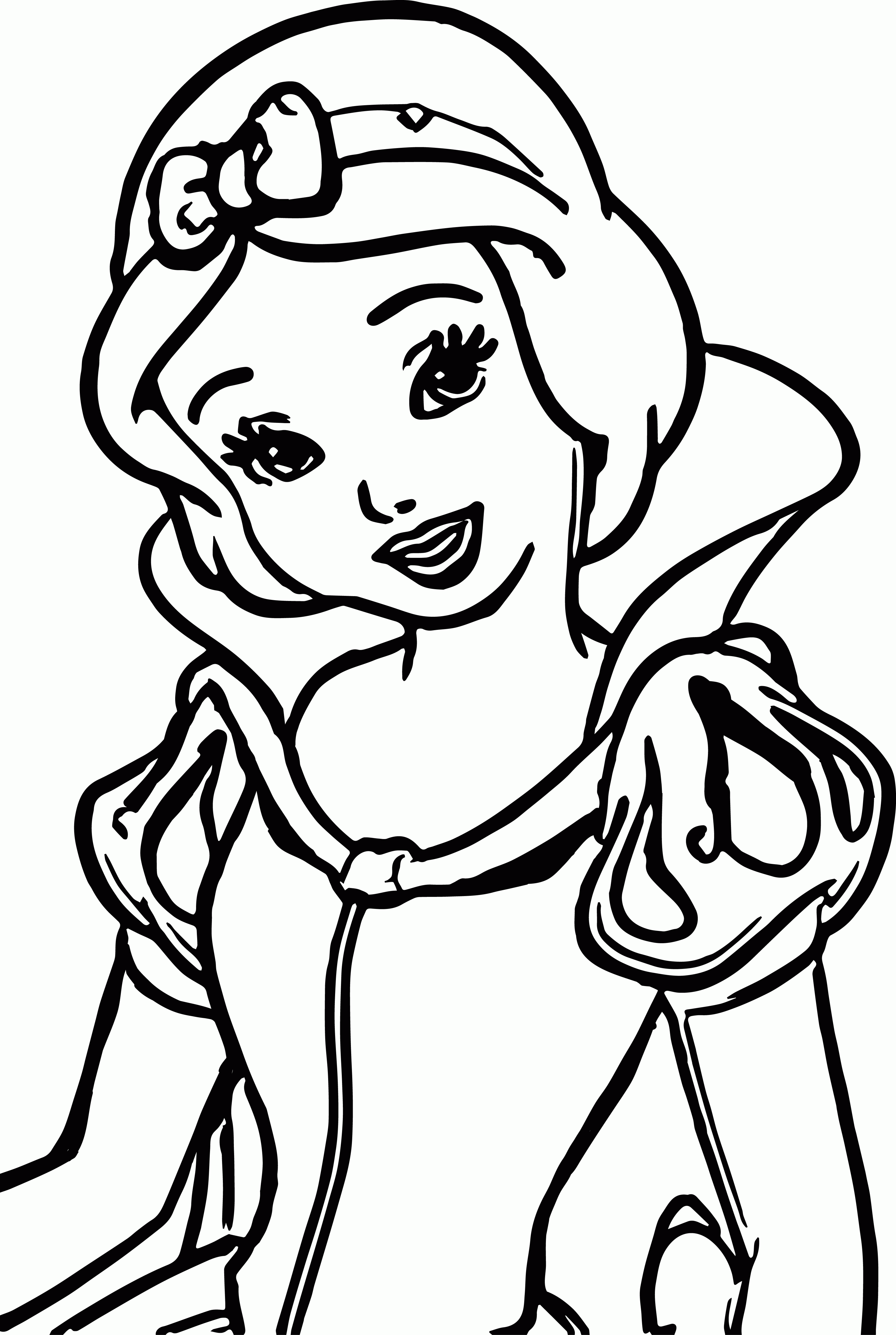 57+ Simple Princess Summer Coloring Pages Printable