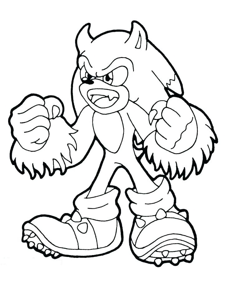 57+ Whimsical Sonic Coloring Pages Printable