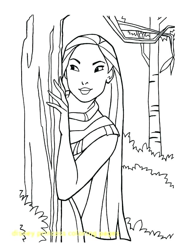 59+ Whimsical Princess Summer Coloring Pages Printable