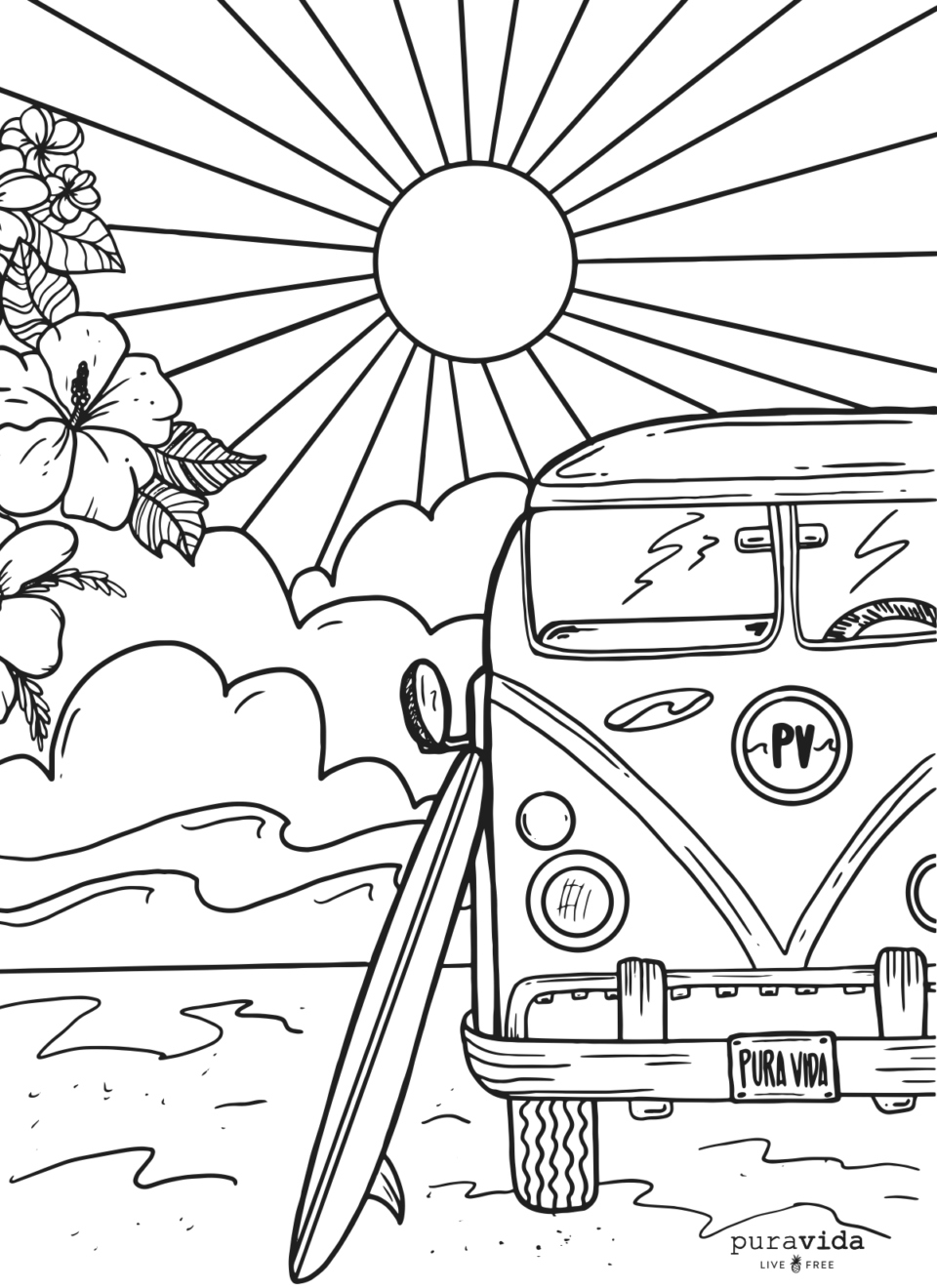 60+ Creative Preppy Coloring Pages Printable