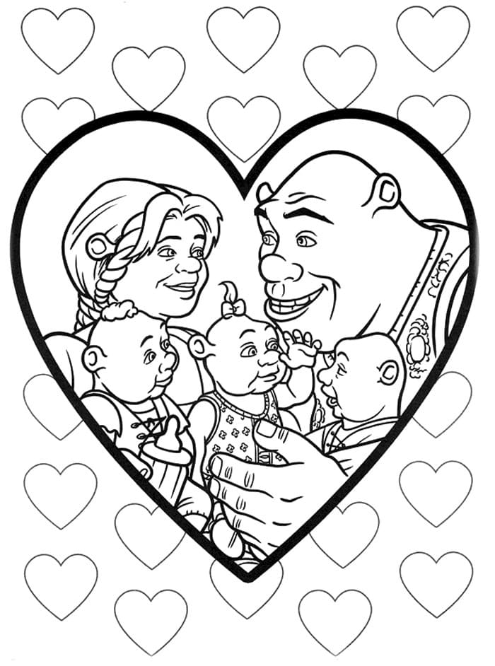 60+ Educational Shrek Coloring Pages Printable