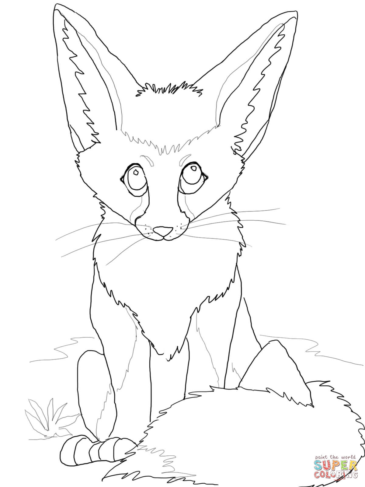 61+ Trendy Fox Coloring Pages Printable