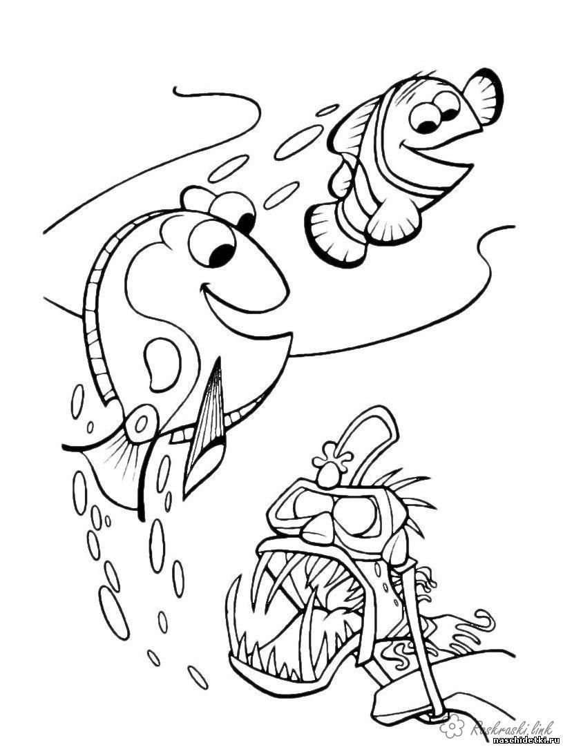 38+ Engaging Nemo Coloring Pages Detailed