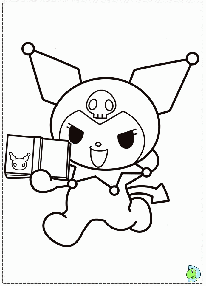 65+ New Kuromi Coloring Pages Printable