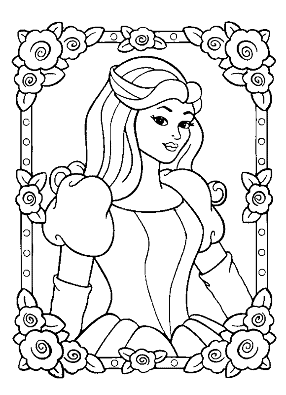 68+ Cheerful Princess Summer Coloring Pages Printable