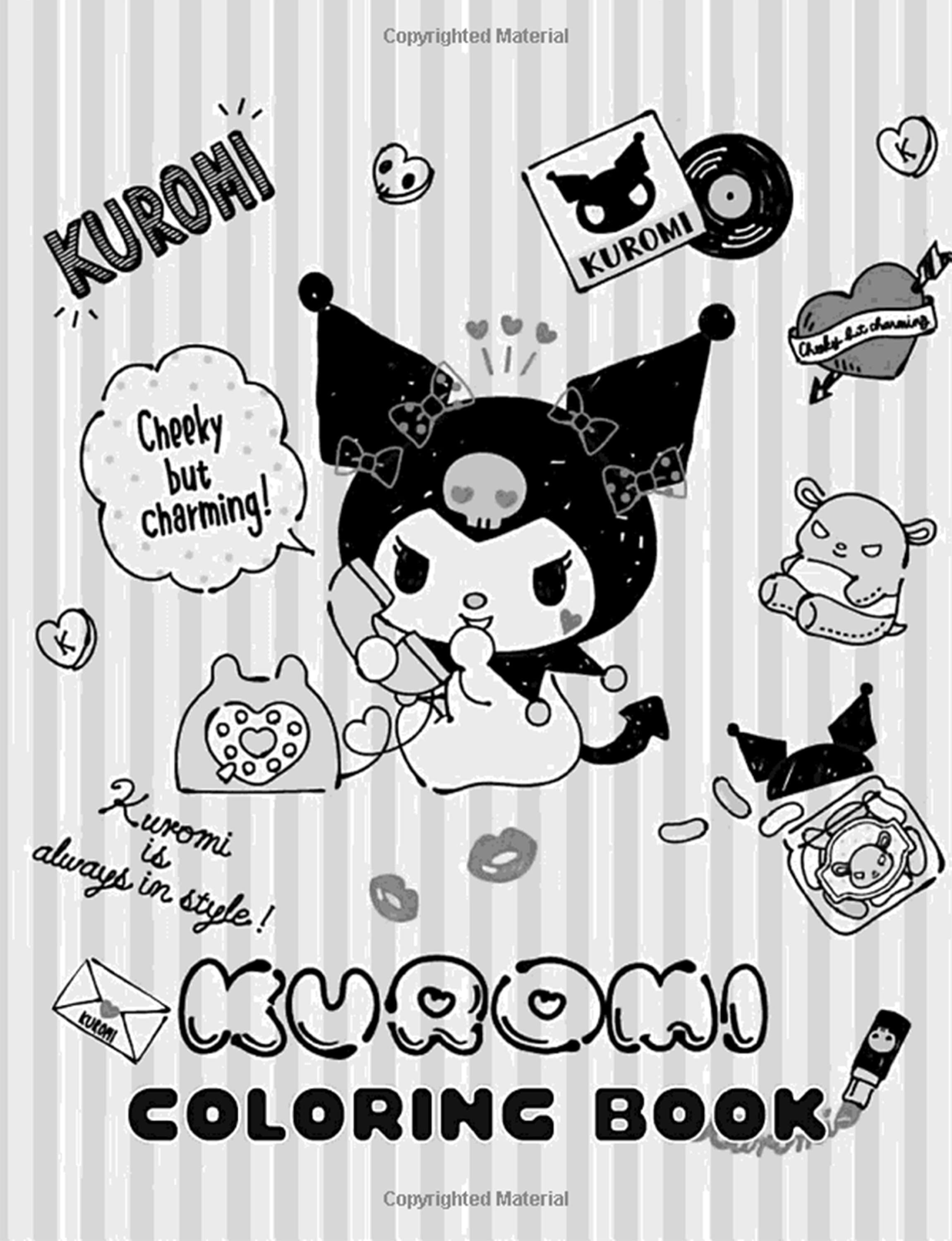 7+ Engaging Kuromi Coloring Pages Printable