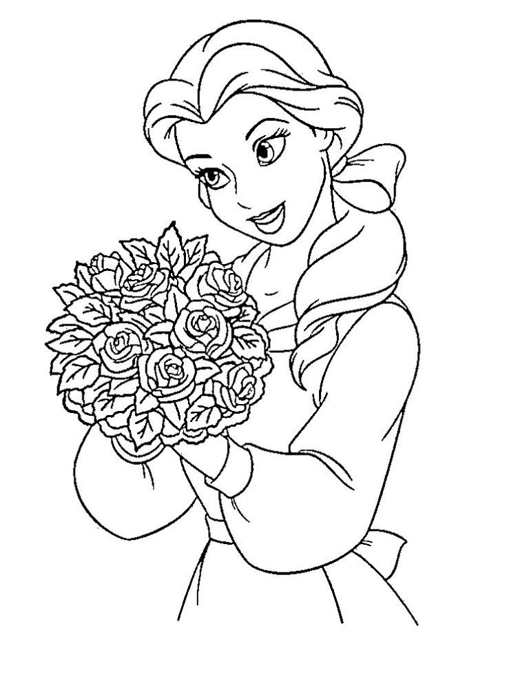 70+ Funtastic Princess Summer Coloring Pages Printable