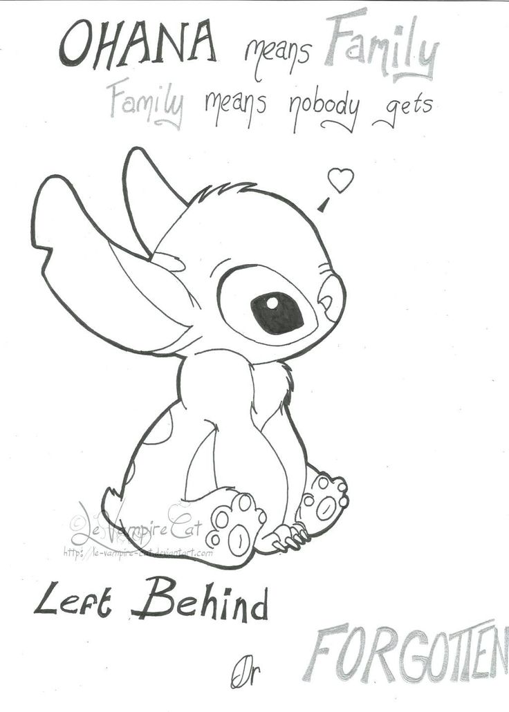 73+ Cute Stitch Coloring Pages SVG Printable