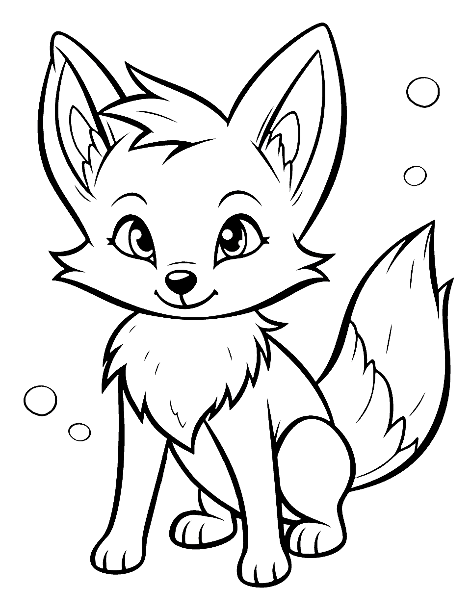 75+ Inspiring Fox Coloring Pages Printable