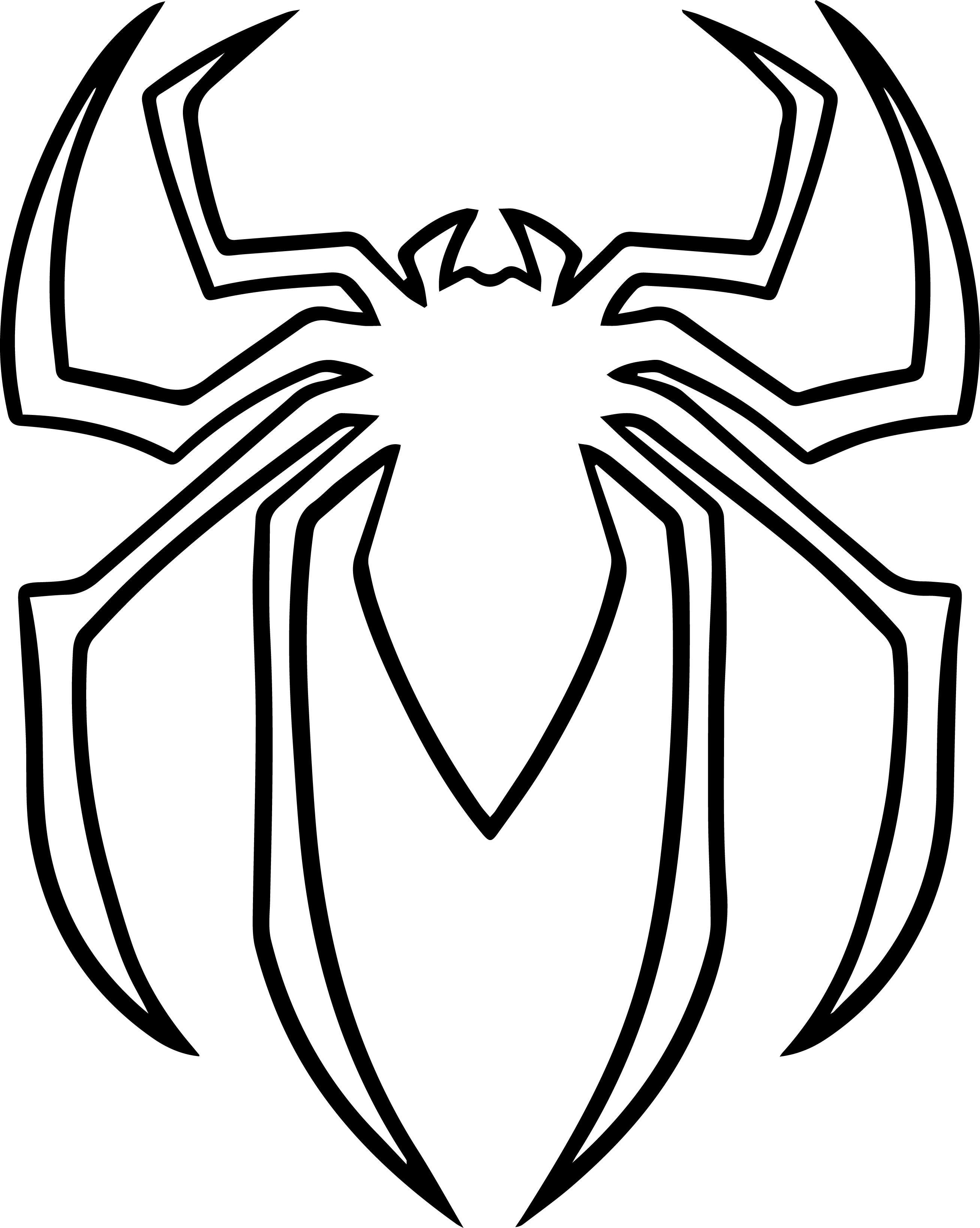 80+ Engaging Spiderman Coloring Pages Printable