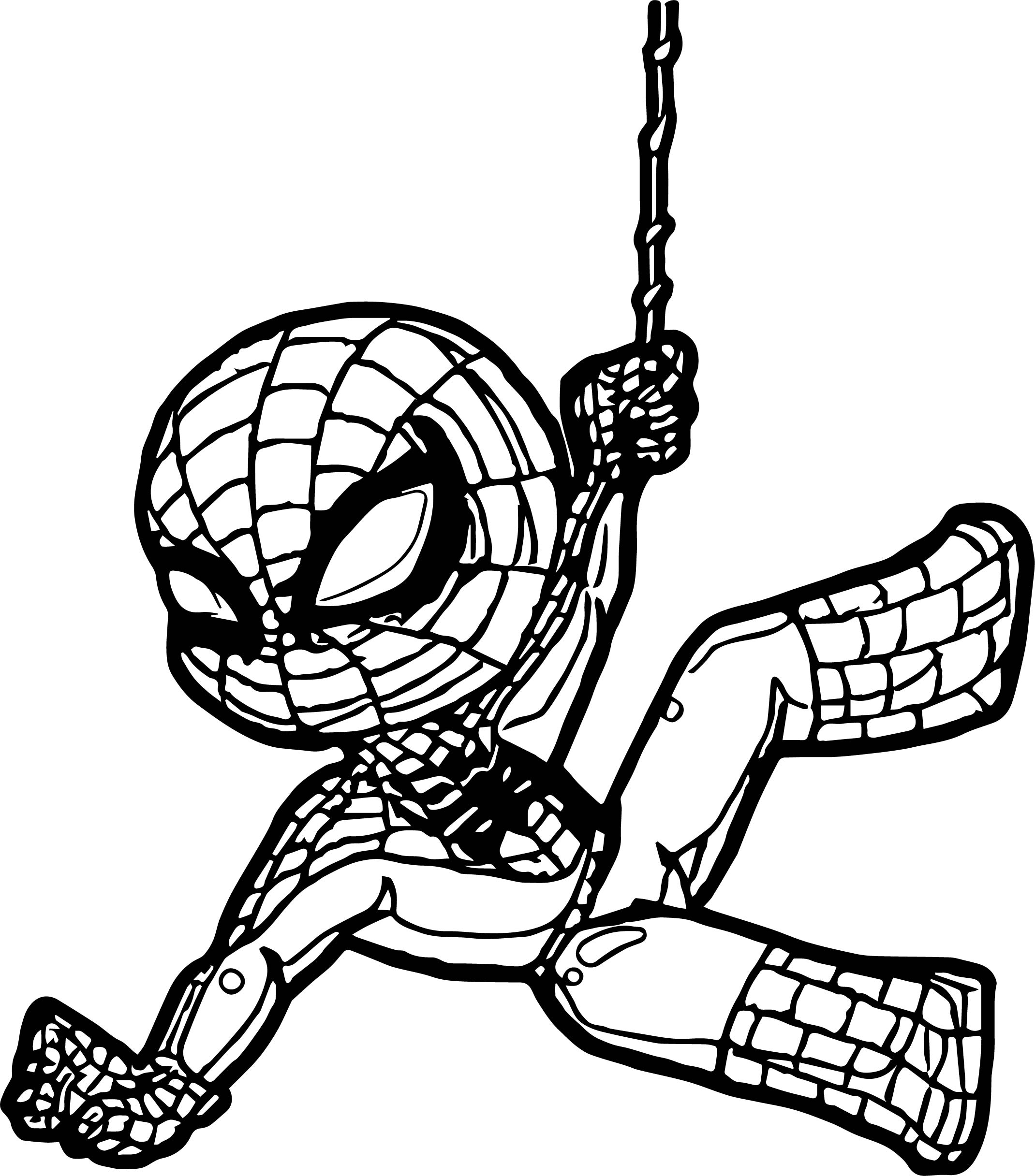 81+ Engaging Spiderman Coloring Pages Printable