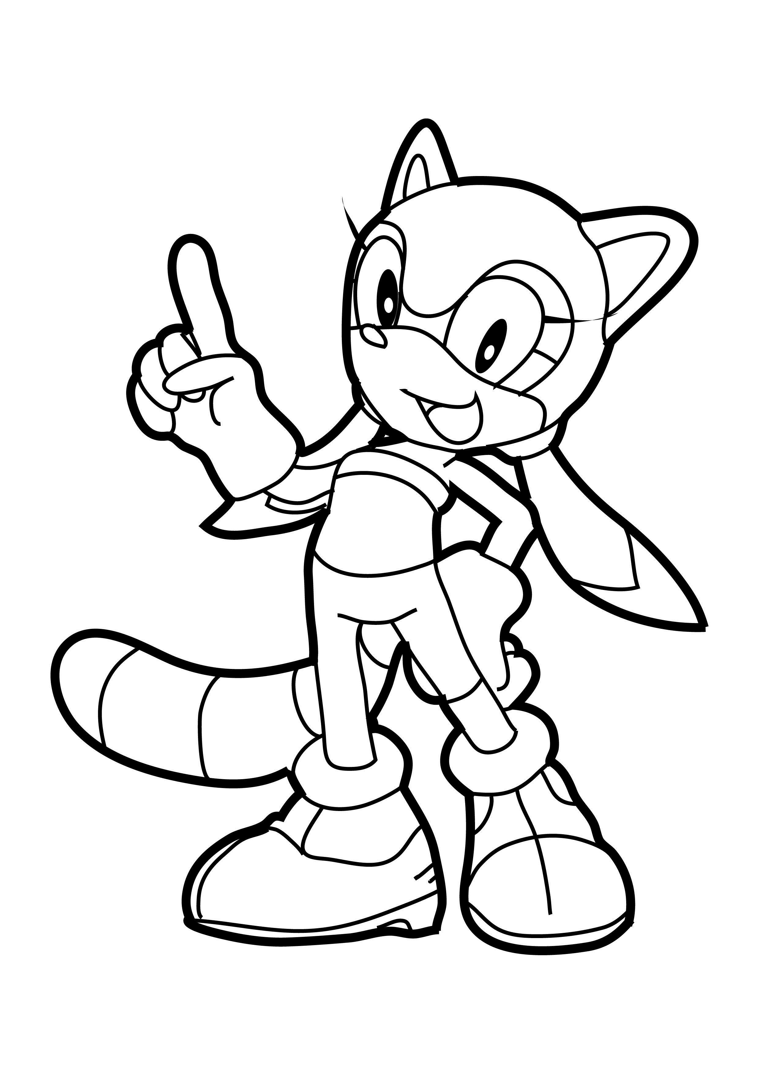 85+ Free Sonic Coloring Pages Printable