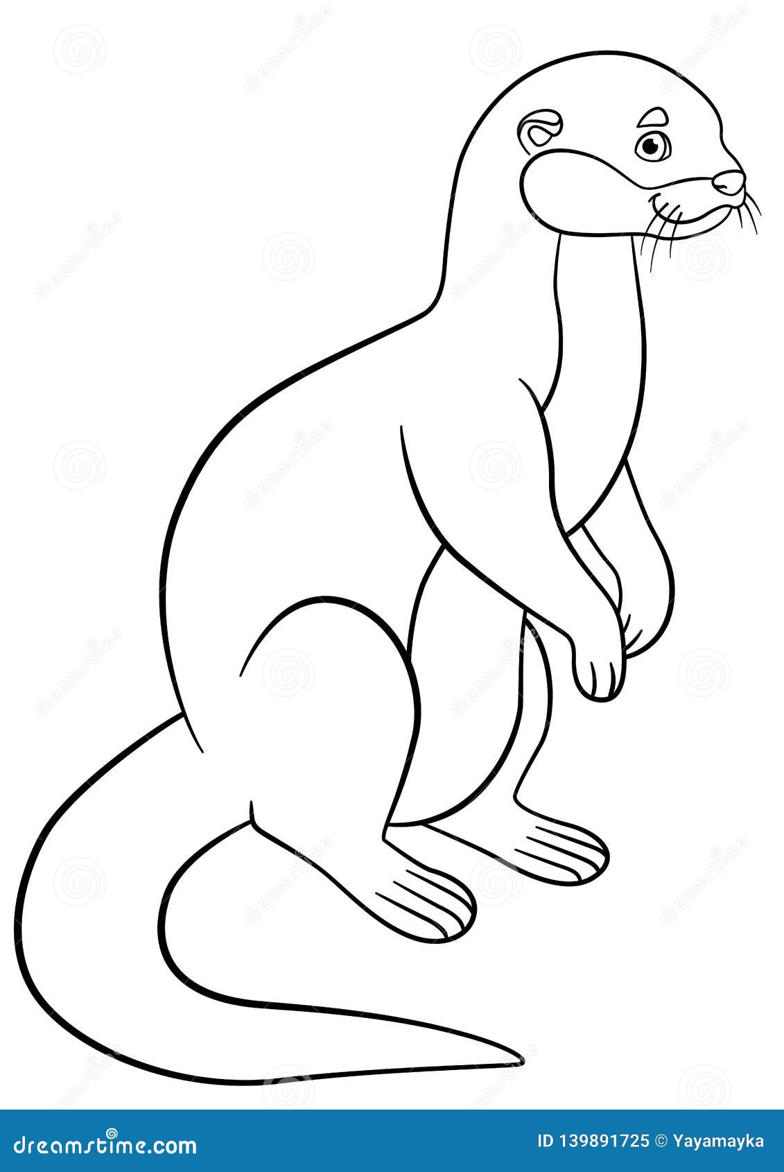 86+ Inspiring Otter Coloring Pages Printable