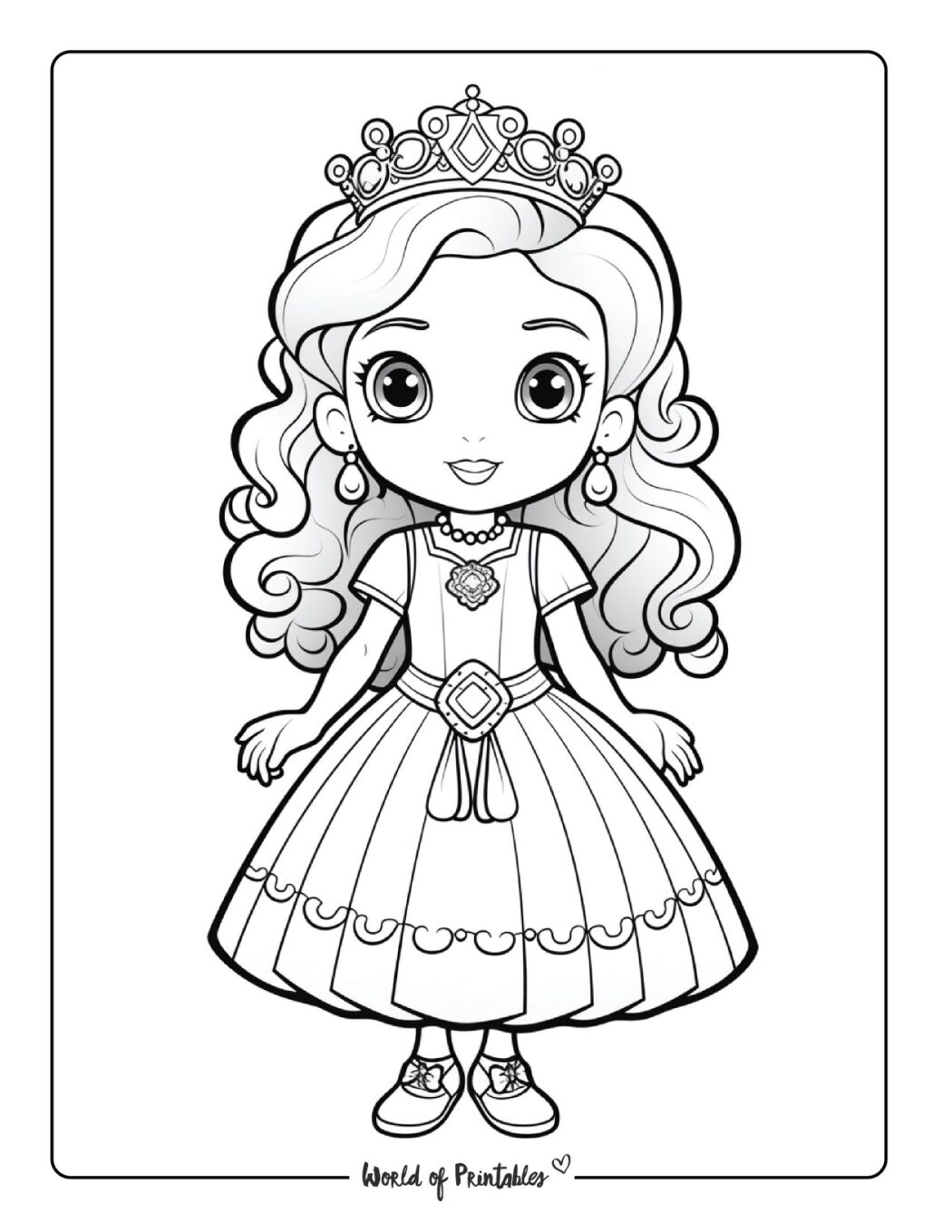 86+ Interactive Princess Summer Coloring Pages Printable