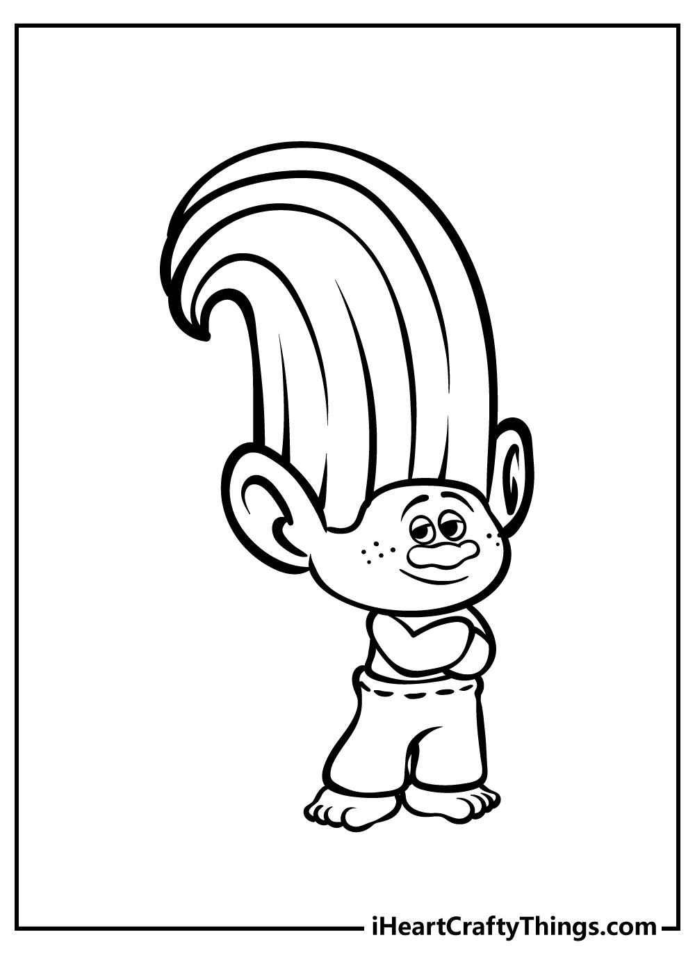 39+ Ultimate Trolls Coloring Pages Printable Sheets