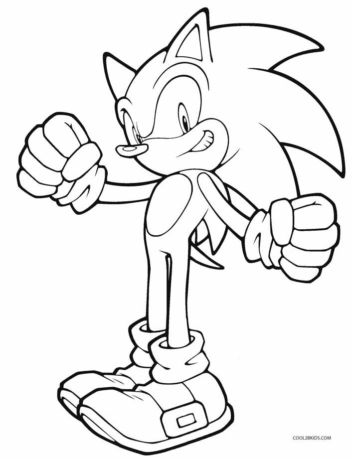 9+ Funtastic Sonic Coloring Pages Printable