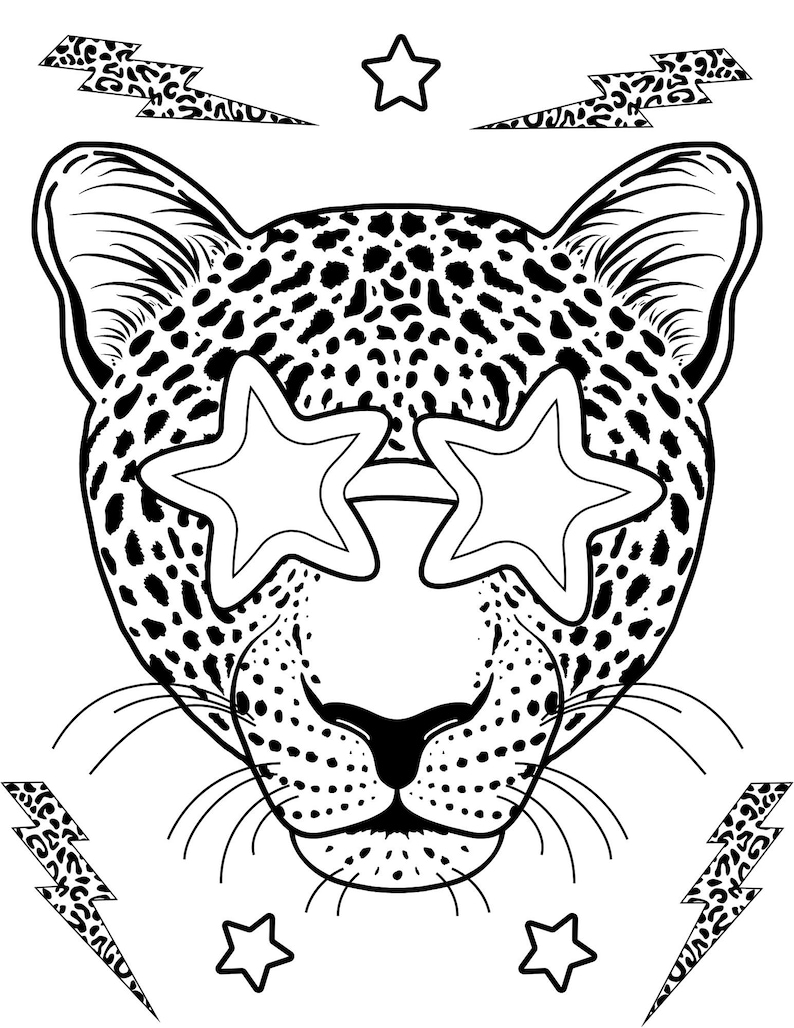 97+ Fun Preppy Coloring Pages Printable