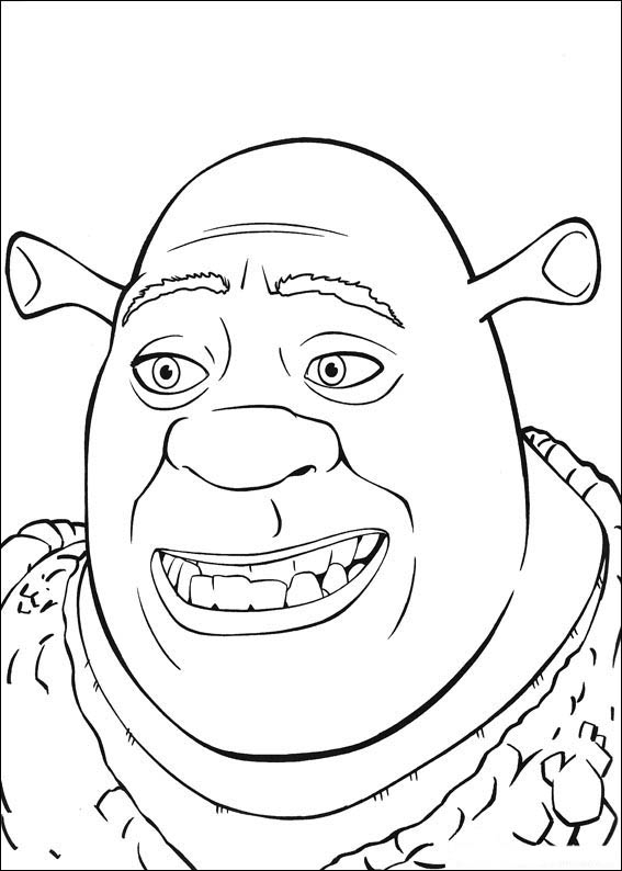 97+ The Best Shrek Coloring Pages Printable