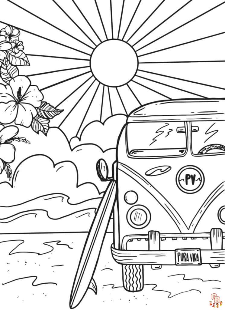 98+ Downloadable Preppy Coloring Pages Printable