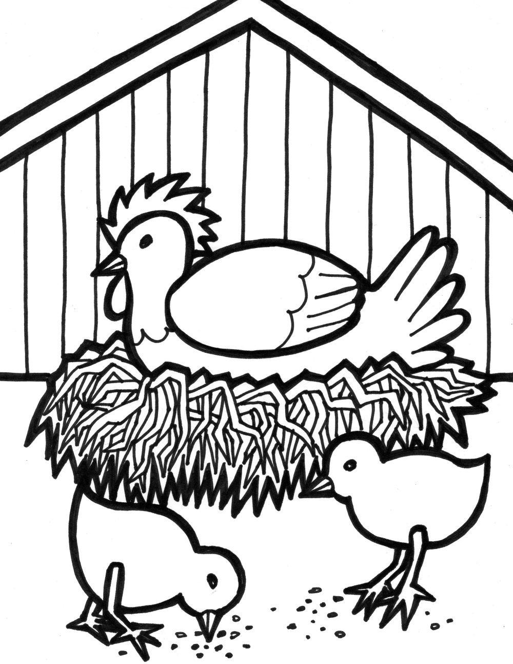 45+ Lovely Animal Coloring Pages with Simple Outline