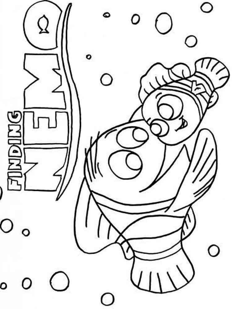 33+ Funtastic Nemo Coloring Pages Simple