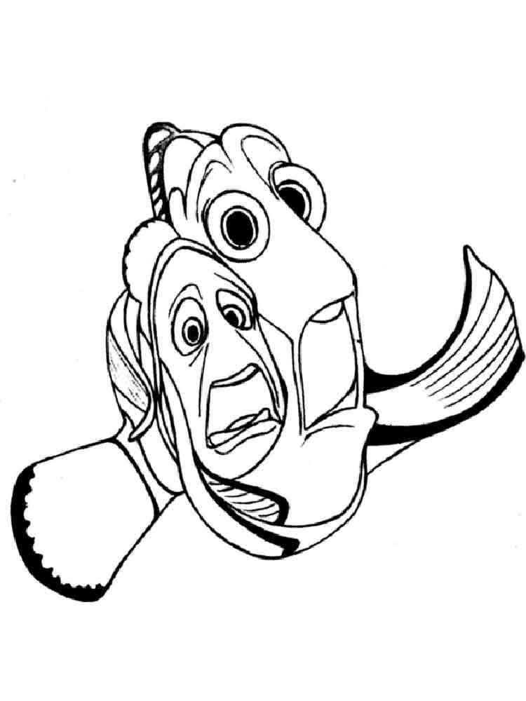 44+ Entertaining Nemo Coloring Pages Printable Sheets