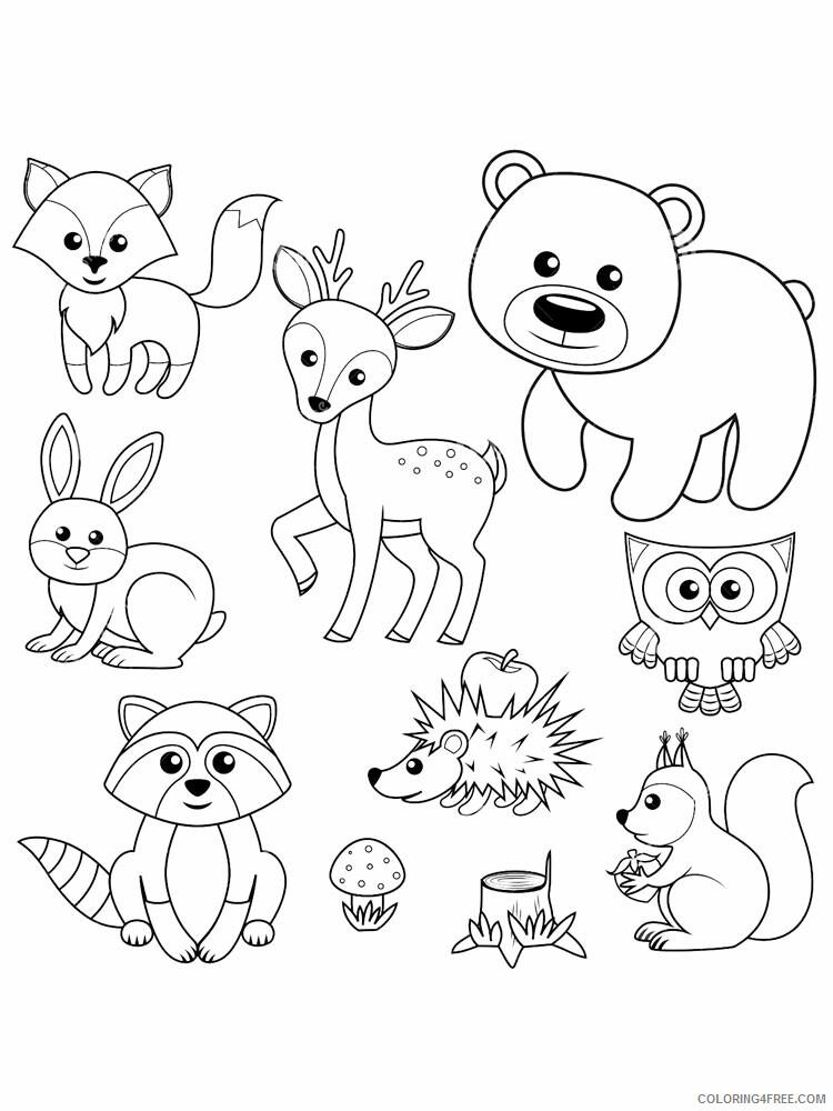 43+ Relaxing Animal Coloring Pages Art