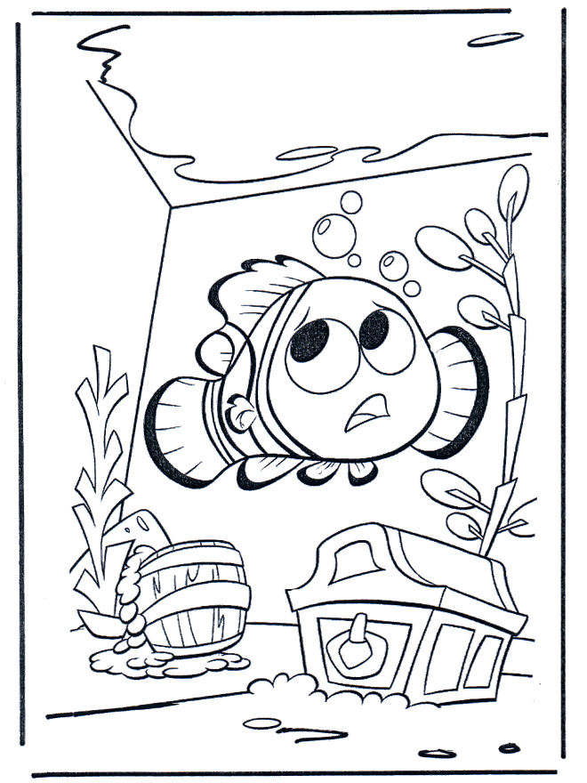 44+ Downloadable Nemo Coloring Pages to Print