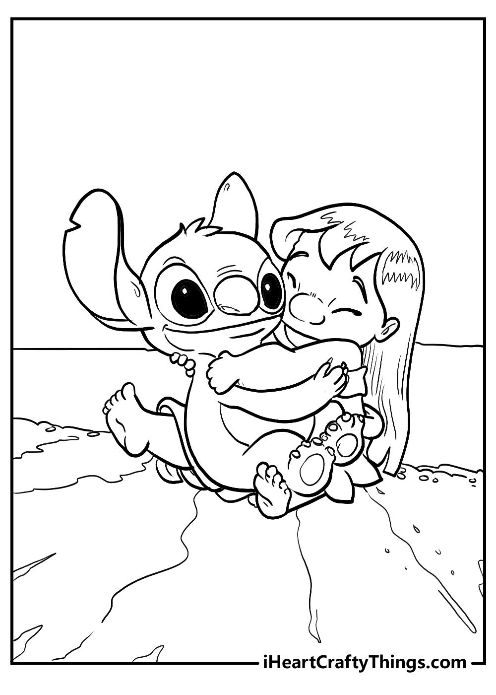 34+ New Stitch Sleeping Coloring Pages Archives