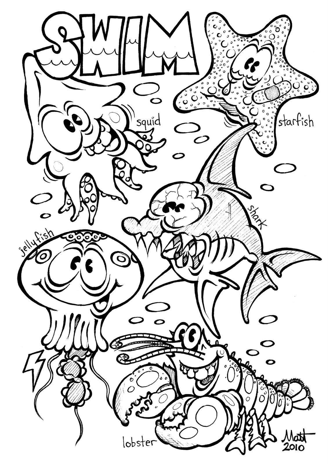 31+ Adorable Animal Coloring Pages Cute