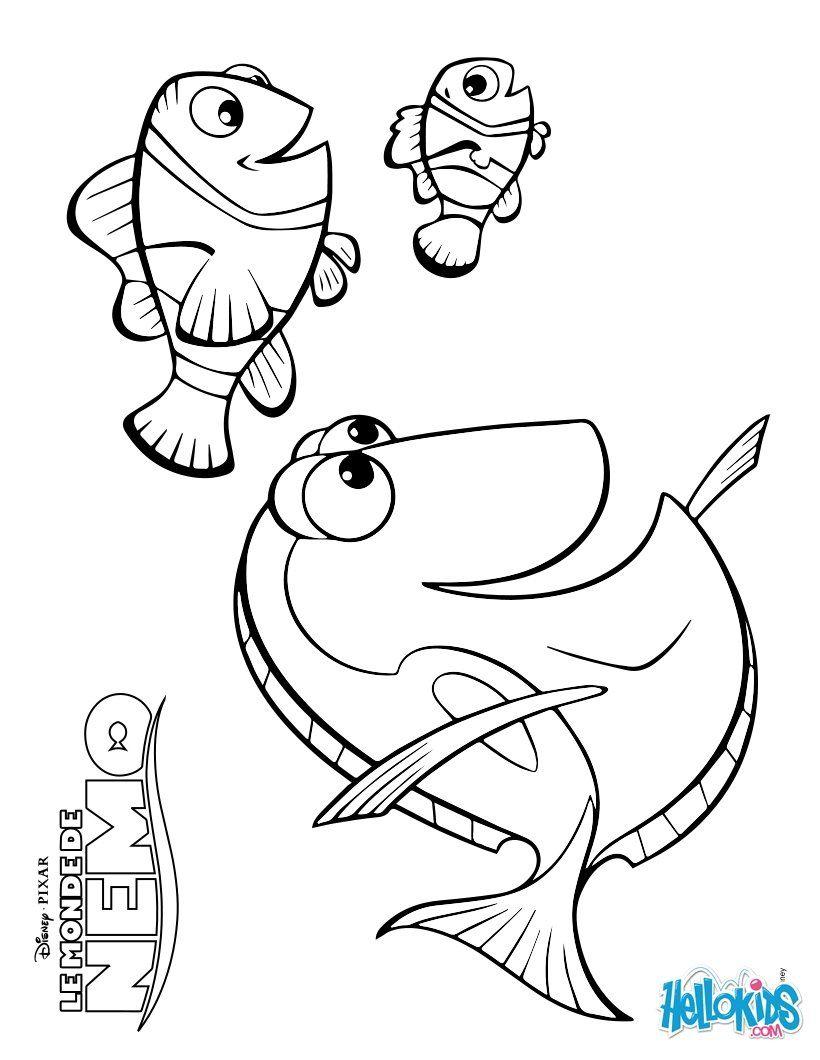 49+ Artistic Nemo Coloring Pages Printable Sheets