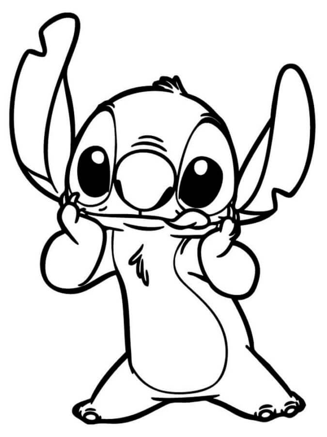 146+ Exciting Adorable Stitch Coloring Pages Printable