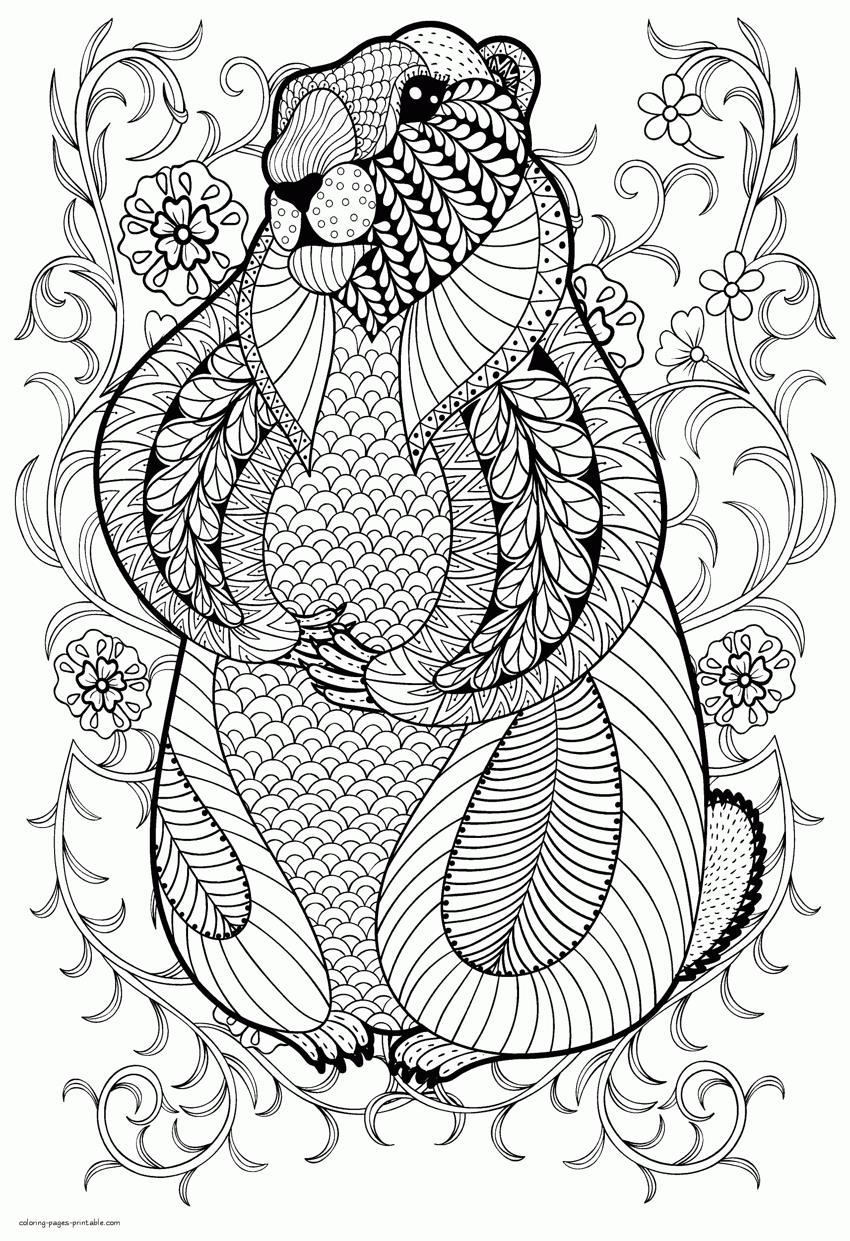 30+ Educational Animal Coloring Pages Cute