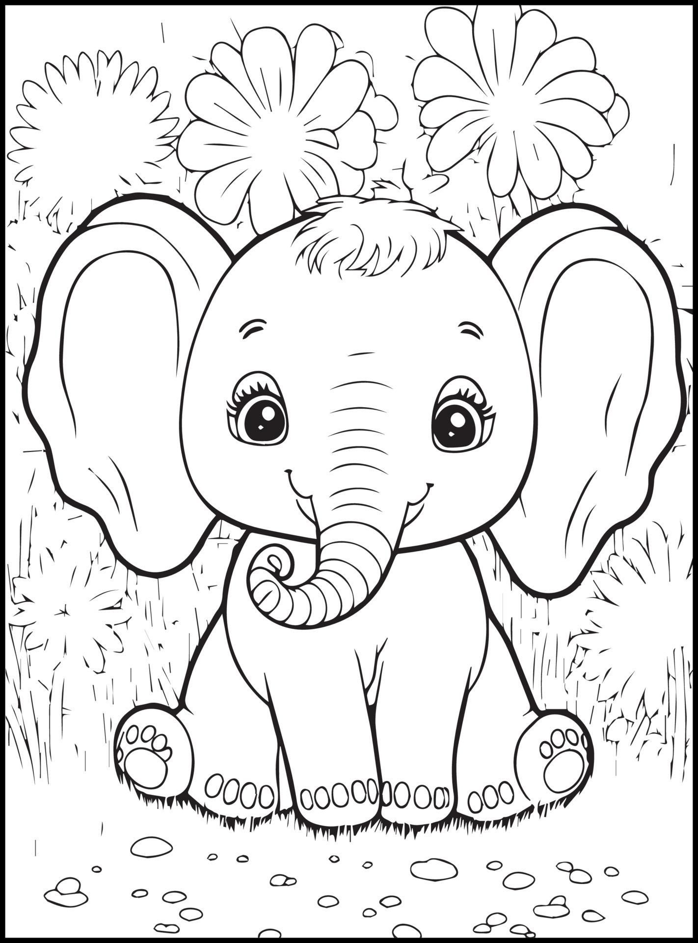 40+ Engaging Animal Coloring Pages Easy Kids