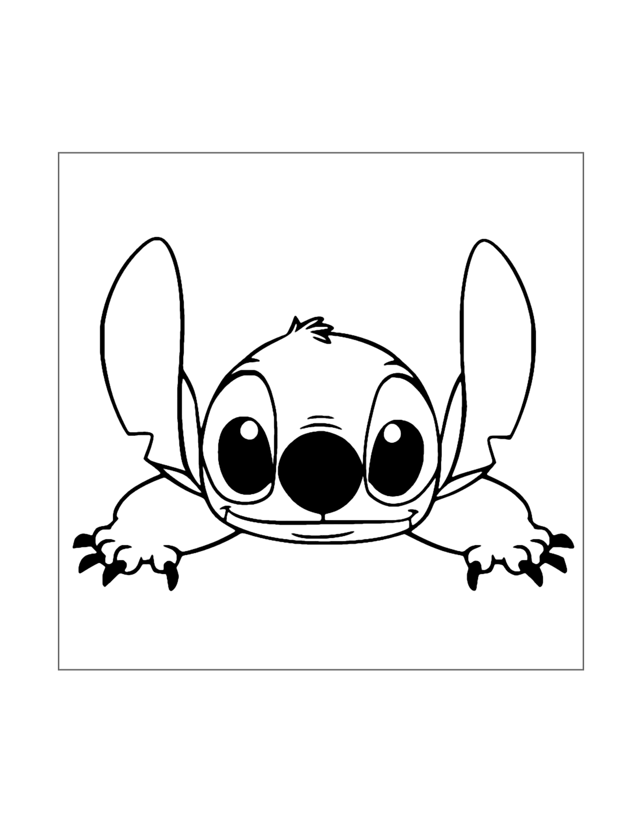 35+ Fun Adorable Stitch Coloring Pages Printable