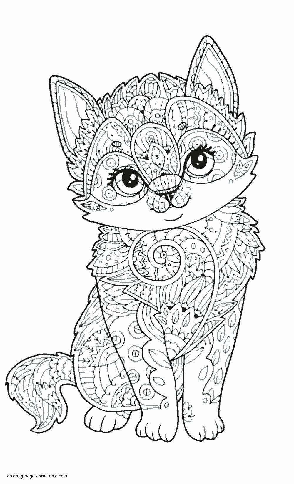 36+ Engaging Animal Coloring Pages to Print