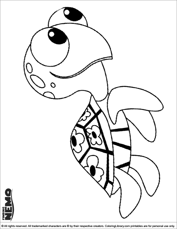 31+ Downloadable Nemo Coloring Pages to Print