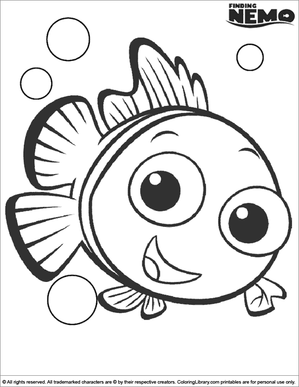 38+ Fun Nemo Coloring Pages Printable Sheets